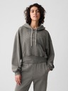 GAP Mikina crop s kapucí GAP