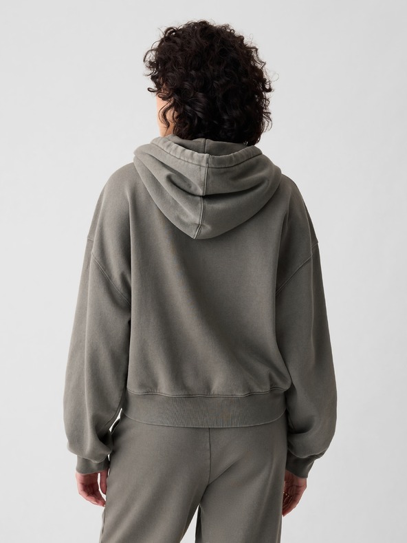 GAP Mikina crop s kapucí GAP
