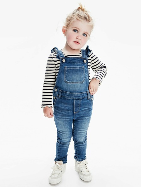 GAP Baby džíny skinny s laclem GAP
