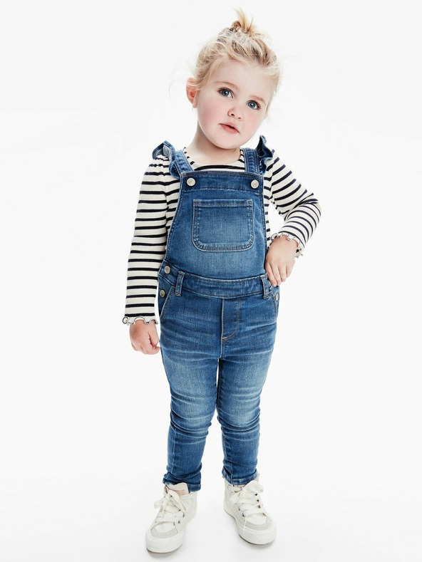 GAP Baby džíny skinny s laclem GAP