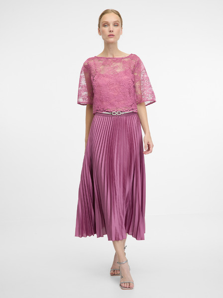 Orsay Růžová dámská midi sukně ORSAY