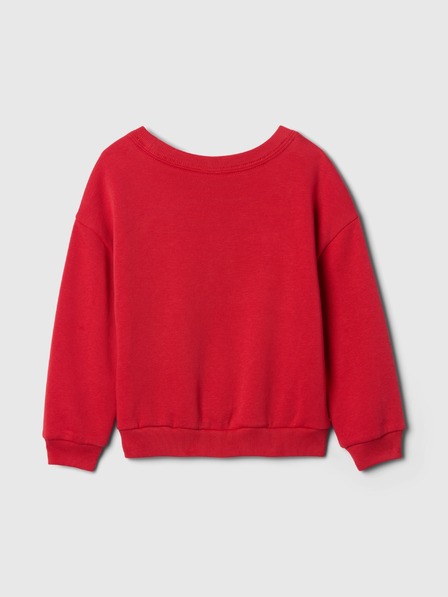 GAP Baby oversize mikina s logem GAP