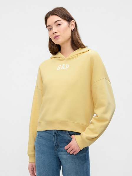 GAP Crop mikina s logem Gap
