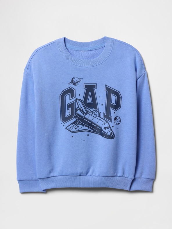 GAP Baby oversize mikina s logem GAP