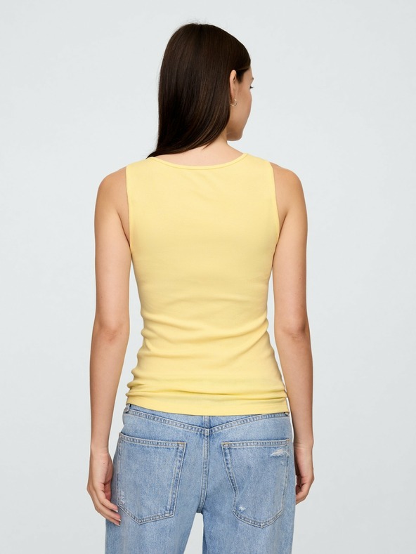 GAP Žebrované tílko s logem GAP