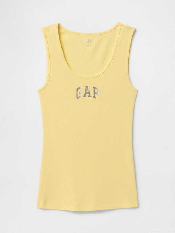 GAP Žebrované tílko s logem GAP