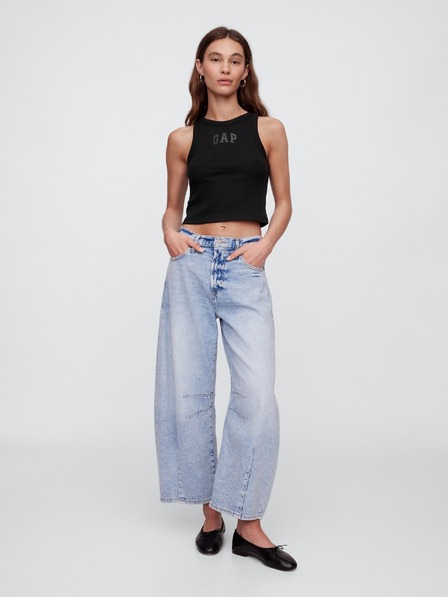 GAP Žebrované tílko s logem GAP