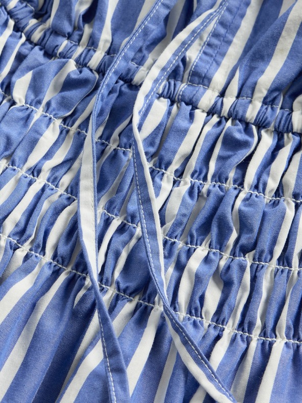 GAP Popelínové midi šaty s kapsami GAP