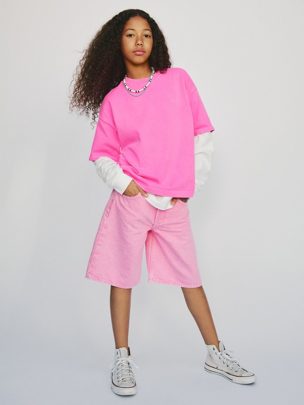 GAP Dětské džínové kraťasy GAP