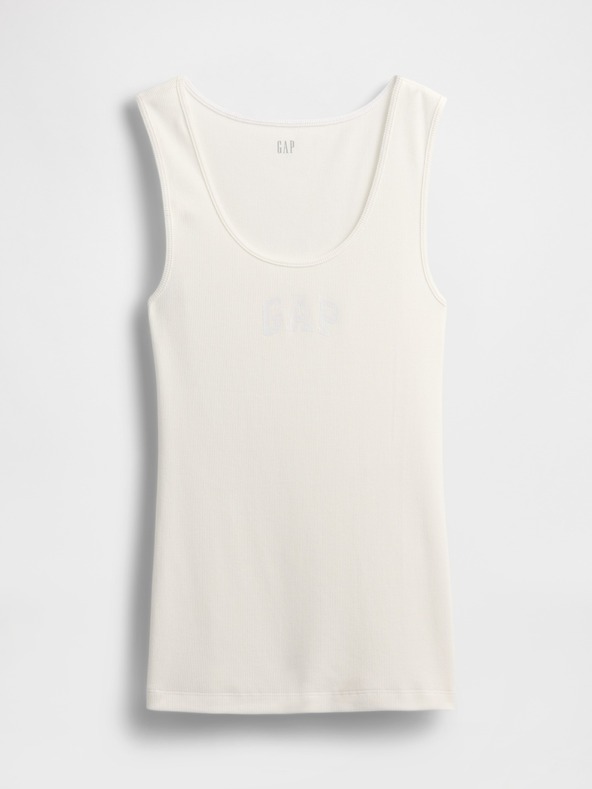 GAP Žebrované tílko s logem GAP