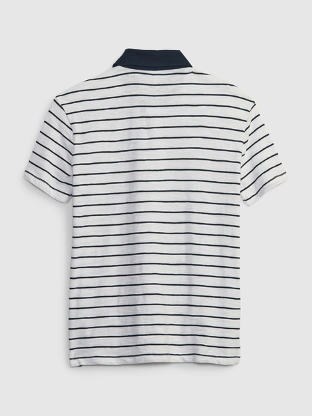 GAP Dětské pruhované polo tričko GAP