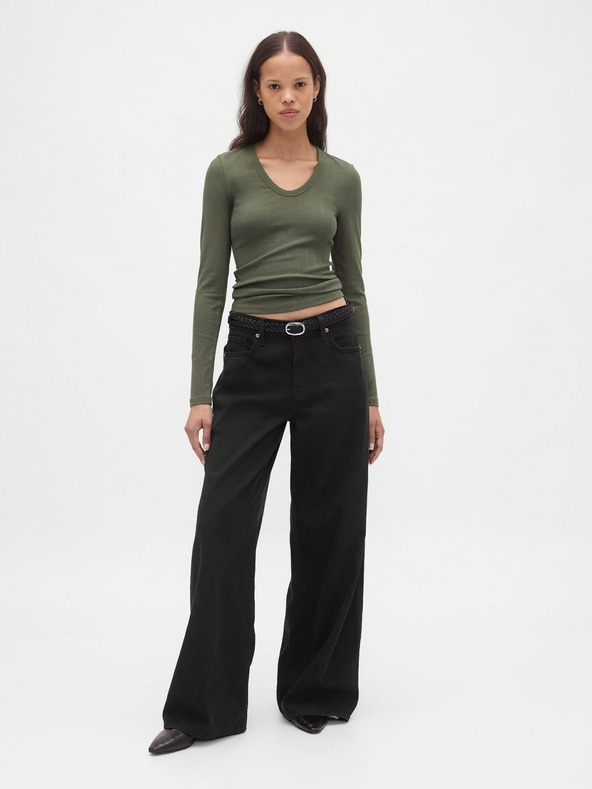 GAP Žebrované tričko GAP