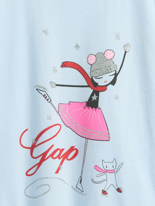 GAP Baby tričko s logem Gap