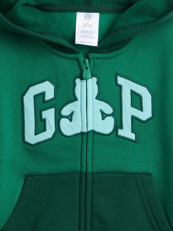 GAP Baby mikina s logem Gap