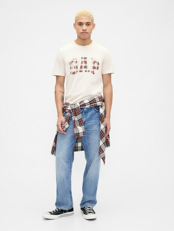 GAP Tričko s logem Everyday Soft GAP