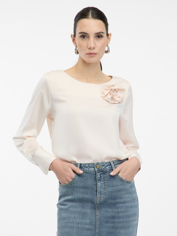 Orsay Světle růžová dámská halenka s aplikací ORSAY