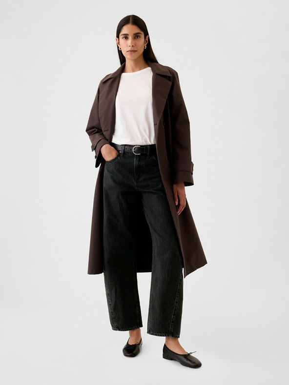 GAP Džíny High Rise Barrel GAP