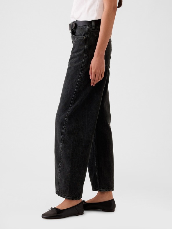 GAP Džíny High Rise Barrel GAP