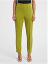 Orsay Zelené dámské kalhoty ORSAY