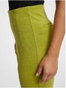 Orsay Zelené dámské kalhoty ORSAY