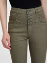 Orsay Khaki dámské skinny fit džíny ORSAY