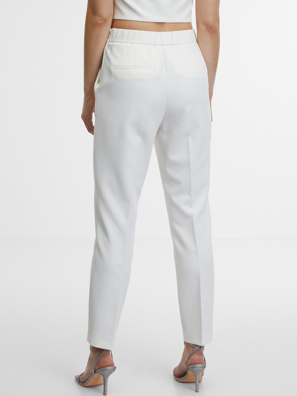 Orsay Krémové dámské kalhoty ORSAY