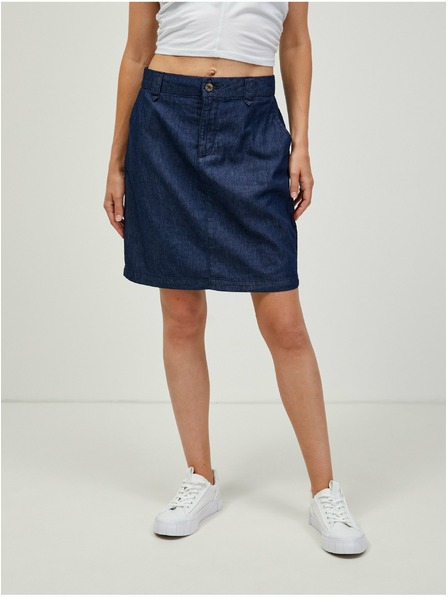 Orsay Tmavě modrá džínová sukně ORSAY