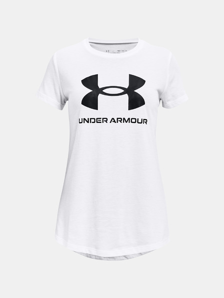 Under Armour Dívčí tričko Under Armour UA SPORTSTYLE LOGO SS