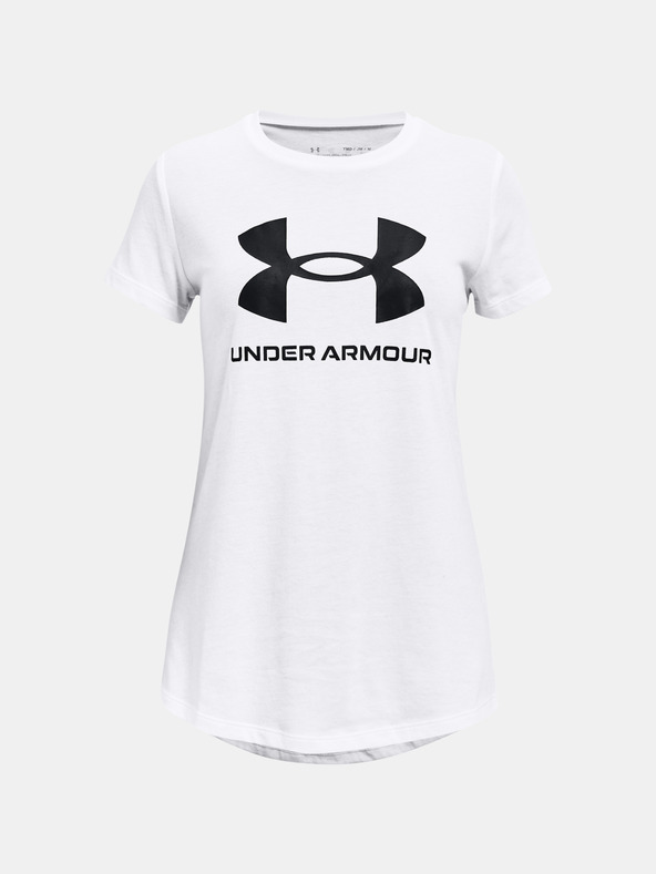 Under Armour Dívčí tričko Under Armour UA SPORTSTYLE LOGO SS