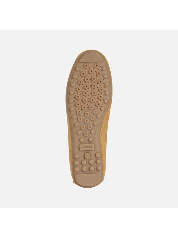 Geox Světle hnědé dámské mokasíny Geox Leelyan