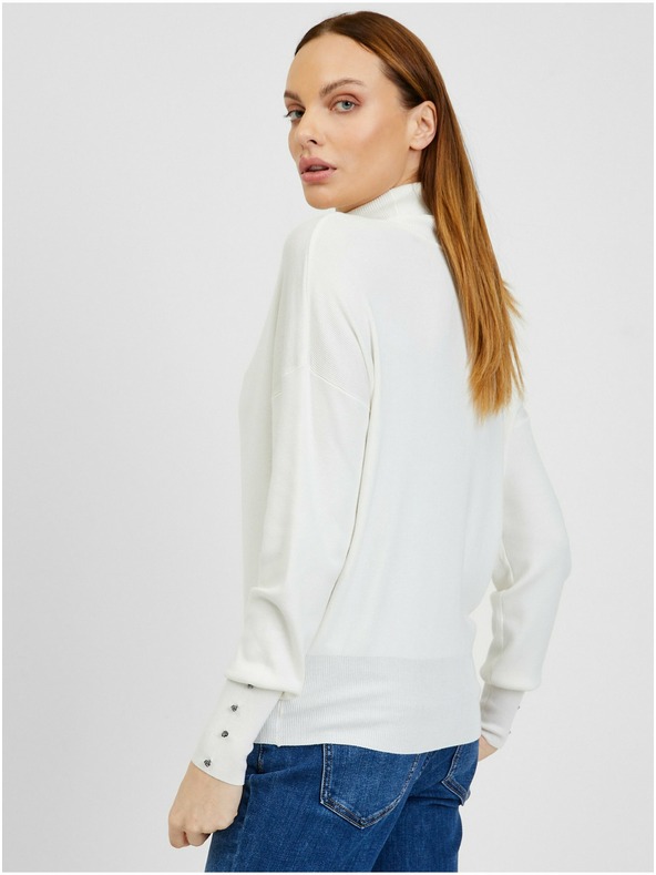 Orsay Bílý dámský svetr ORSAY