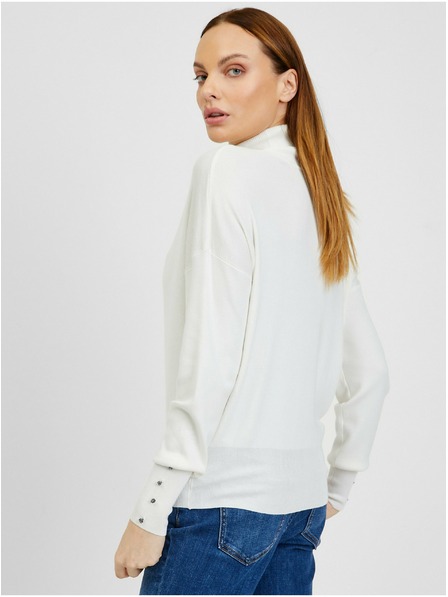 Orsay Bílý dámský svetr ORSAY