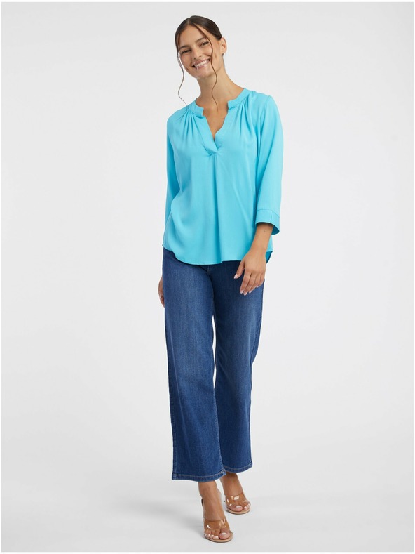 Orsay Tyrkysová dámská halenka ORSAY