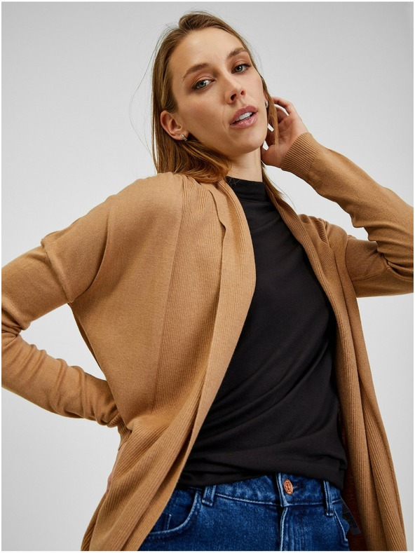 Orsay Hnědý dámský kardigan ORSAY