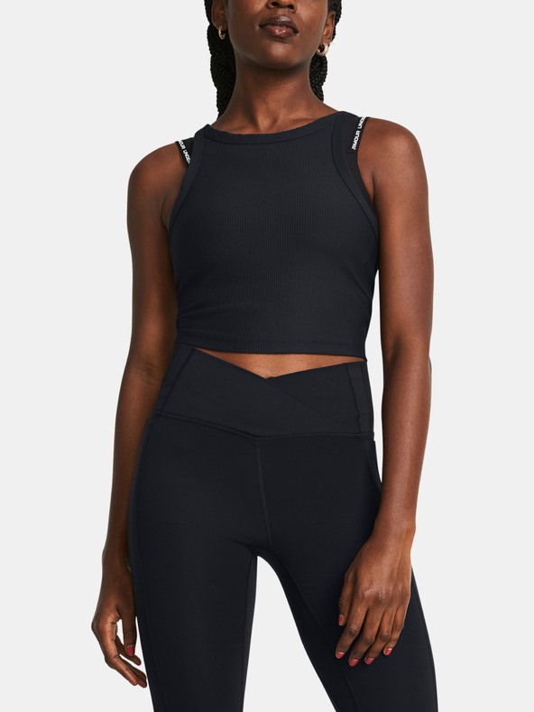 Under Armour Dámské tílko Under Armour Meridian Rib Crop Tank