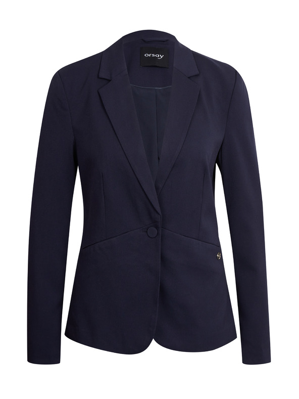 Orsay Tmavě modré dámské sako ORSAY