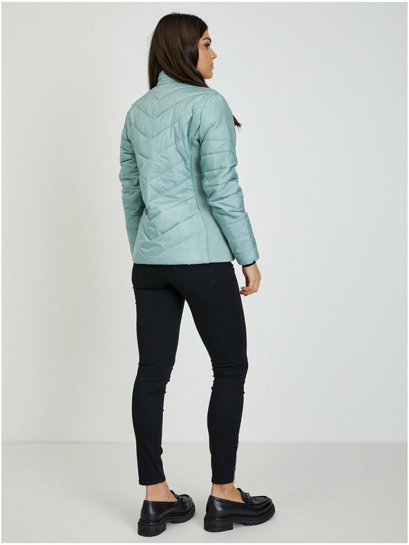Orsay Zelená dámská lehká prošívaná bunda ORSAY