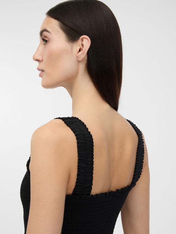 Orsay Černé dámské maxi šaty ORSAY