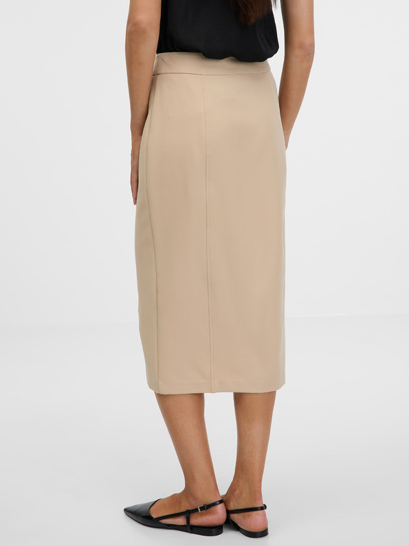 Orsay Světle hnědá dámská sukně ORSAY