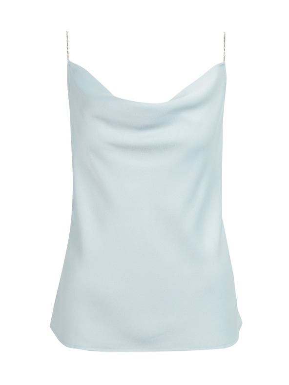 Orsay Mentolový dámský saténový top ORSAY