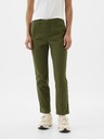 GAP Kalhoty s kapsami Mid-Rise Downtown Khaki GAP