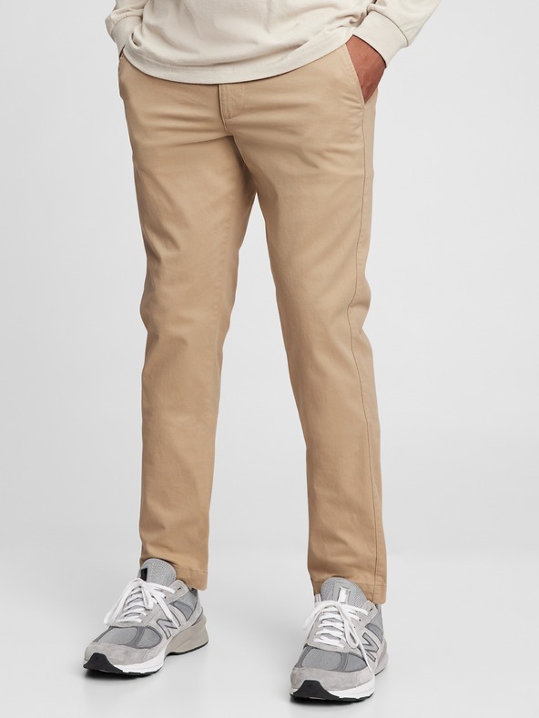 GAP Kalhoty khaki slim fit GapFlex GAP