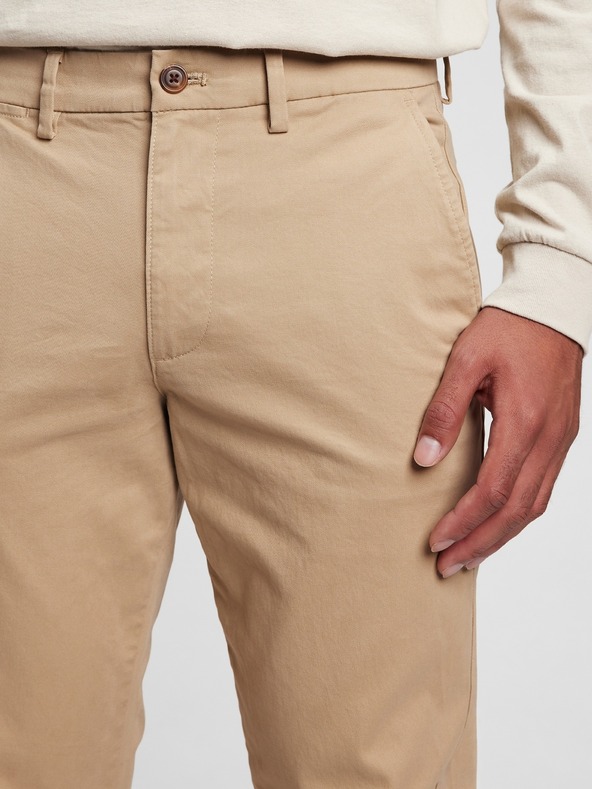 GAP Kalhoty khaki slim fit GapFlex GAP