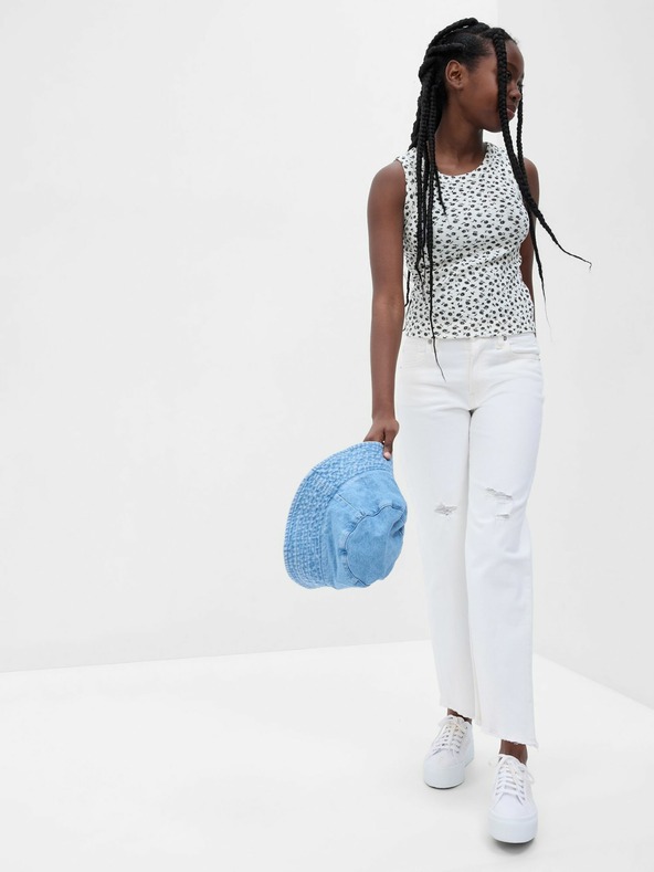 GAP Dětské vzorované tílko GAP