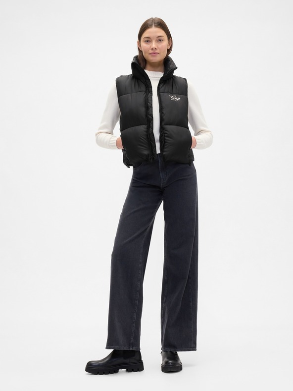 GAP Prošívaná nepromokavá vesta Logo PrimaLoft® GAP