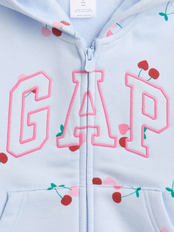 GAP Baby mikina s logem Gap