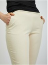 Orsay Béžové dámské zkrácené kalhoty ORSAY