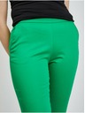 Orsay Zelené dámské zkrácené kalhoty ORSAY