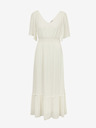 Orsay Krémové dámské maxišaty ORSAY