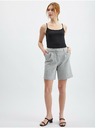 Orsay Světle šedé dámské kostkované kraťasy ORSAY